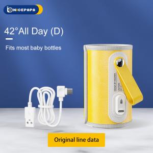 Wholesale OEM USB Travel Insulated Bottle Warmer Bag Portable lightweight from china suppliers