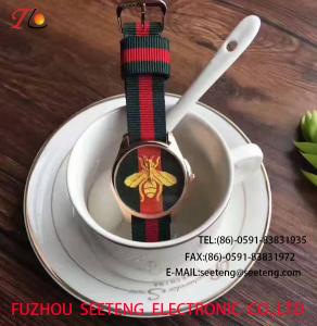 Wholesale Wholesale Delicate weave Strap Ladies Wrist Watch Fashion Watch AlloyCase Mixed color strap from china suppliers