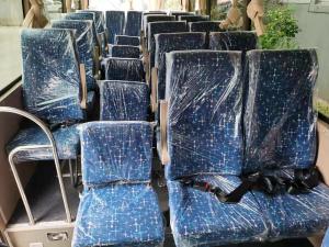 Wholesale CCC Fabric Folding Bus Passenger Seat For Toyota Coaster from china suppliers