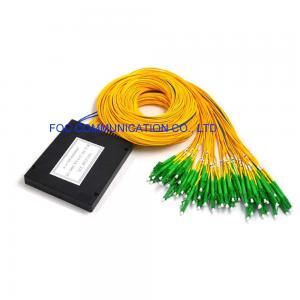 Wholesale 2×64 ABS Fiber PLC Splitter LC APC 1650nm FTTC For Passive Optical Networks from china suppliers