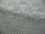 Flower Nylon Lace Fabric Knitted For Garment With Non-Stretch Lace