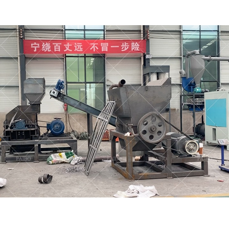 High Safety 3-60t/h Waste Metal Can Steel Double Roll Crusher Machine for Recycling