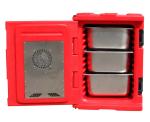 Electric Military Insulated Food Containers 90L Heated Food Pan Carrier