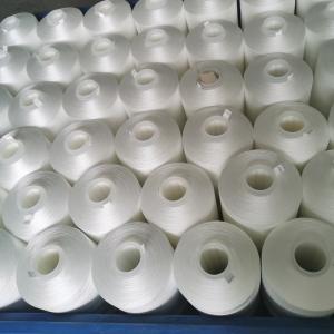 Wholesale 108D/2 Polyester Embroidery Thread Raw White / Dyed Colors Abrasion Resistance from china suppliers