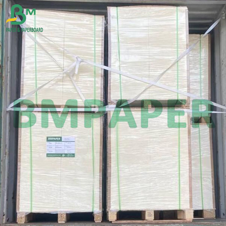 215grams High Bulky Low Grams Folding Box Board Solid Bleached Ivory Card Sheets