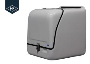 Wholesale Waterproof Insulated Motorcycle Delivery Box , 113L White Motorbike Pizza Delivery Box from china suppliers