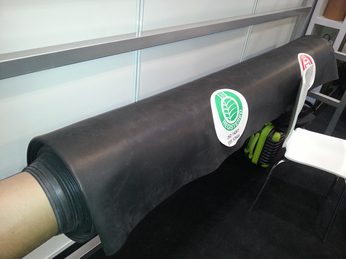 Antislip Flexible Rubber Sheet / Food Grade EPDM Rubber Sheet Without Smell