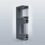 Thermal Break Aluminum Soundproof Windows With Stainless Steel Screen
