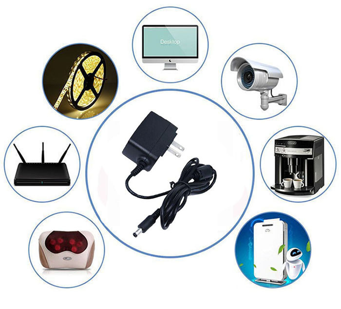 Universal Switching Power Adapter , 9 Volt 600MA Power Supply Wall Plug