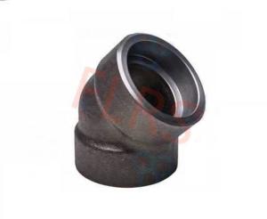 Wholesale ASTM A105 Hot Dip Galvanised Forged Pipeline Fitting Socket Weld Elbow Carbon Steel from china suppliers