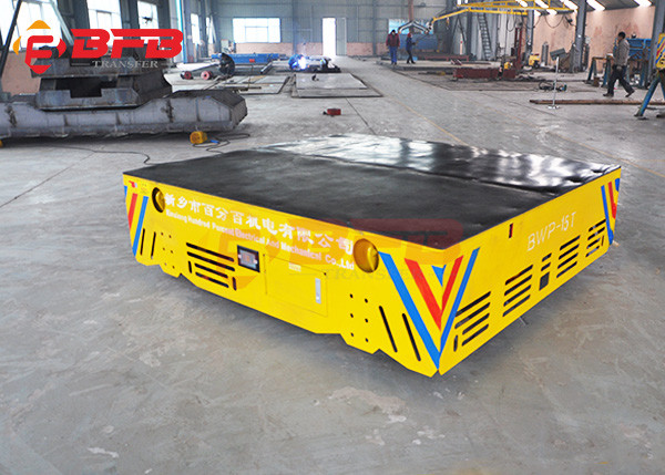 Dc Motorized Steel Billets Transfer 5ton Cart Material Handling Solutions