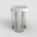 Hotel Fingerprint High Security Turnstile , Access Control IC Safety Swing Gates