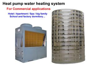 Wholesale 220V / 380V Commercial Heat Pump Water Heater Lower Energy Consumption from china suppliers