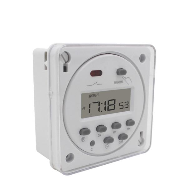 CN101A AC220V 16A Time Switch Relay TIMER CN101 Digital LCD Power weekly Programmable with protective cover