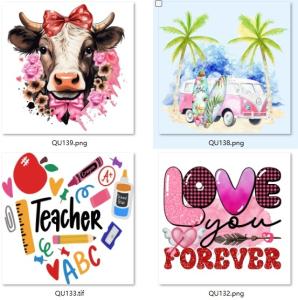 Wholesale ISO9001 DIY UV Transfer Stickers DTF Wraps 16oz 24oz 20oz Reusable from china suppliers