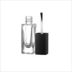 Empty Cosmetic Nail Polish Pump Bottle With Lid Brush 7.5ml Nail Polish Remover