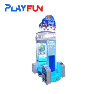 Wholesale Playfun Snow Day Kids Ticket Redemption Game Coin Operated Throw a Ball Ticket Redemption Games Machine from china suppliers
