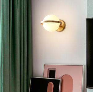 Wholesale Modern Planet Wall Lamp Noric All Copper Wall Lamps For Living Room Bedroom Brettin LED Wall Sconce(WH-OR-217) from china suppliers