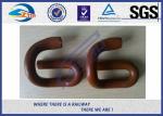 Track Fittings And Fastenings / Railway Track Fasteners For Rail Fastening