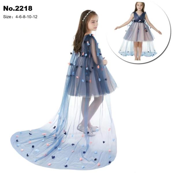 girl's princess dress evening dress wear party dress ready goods ready to ship