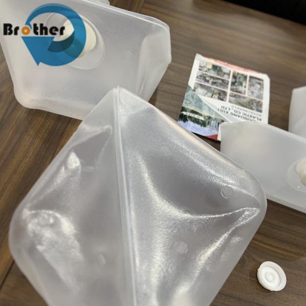 3L 5L 10L 20liter Hematology Reagent Packaging Plastic Tap Collapsible