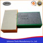 Resin / Electroplated Diamond Hand Polishing Pad , Diamond Hand Pad 90x55mm