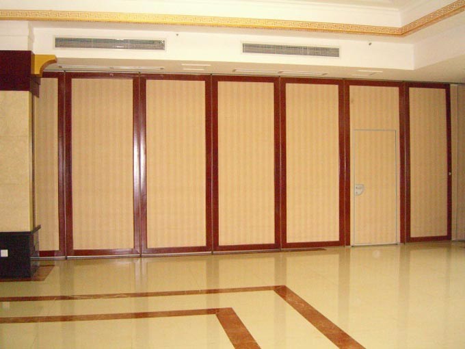 Soundproof Movable Partition walls , Manual Acoustic Operable Wall Office System