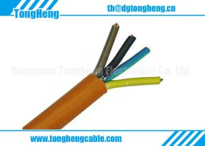 Wholesale Orange Colour 4 conductors Unshielded Low Smoke Halogen Free Cable from china suppliers