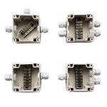 Lighting Cable Wiring Junction Box 83*81*56mm Electric Distribution Enclosure