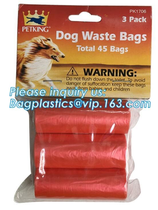 Garbage bag Dog poop bags T-shirt Plastic bag Laundry bags trash bag Nappy Sacks Produce bag die cut/loop handle bags Dr