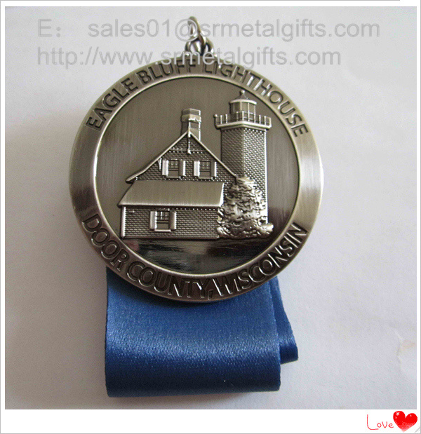 Metal Championship medal with ribbion