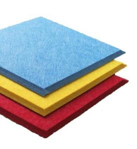 Wholesale 15mm High Density Sustainable Fibreglass Acoustic Barrier Panels Dust Prevention from china suppliers