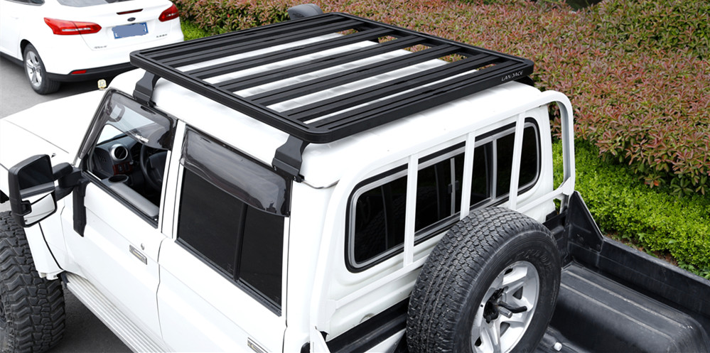 Stylish Roof Rack Bar for Toyota Land Cruiser LC79 Aluminum Modern Design
