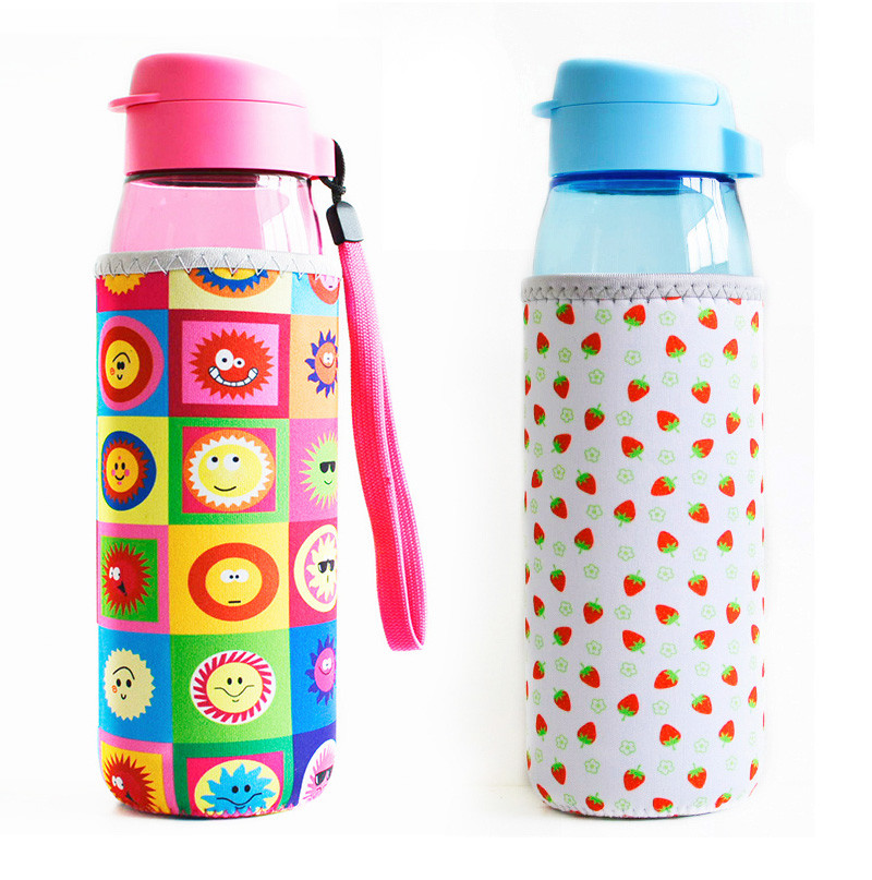 Portable Neoprene 70mm*200mm Drink Bottle Sleeve