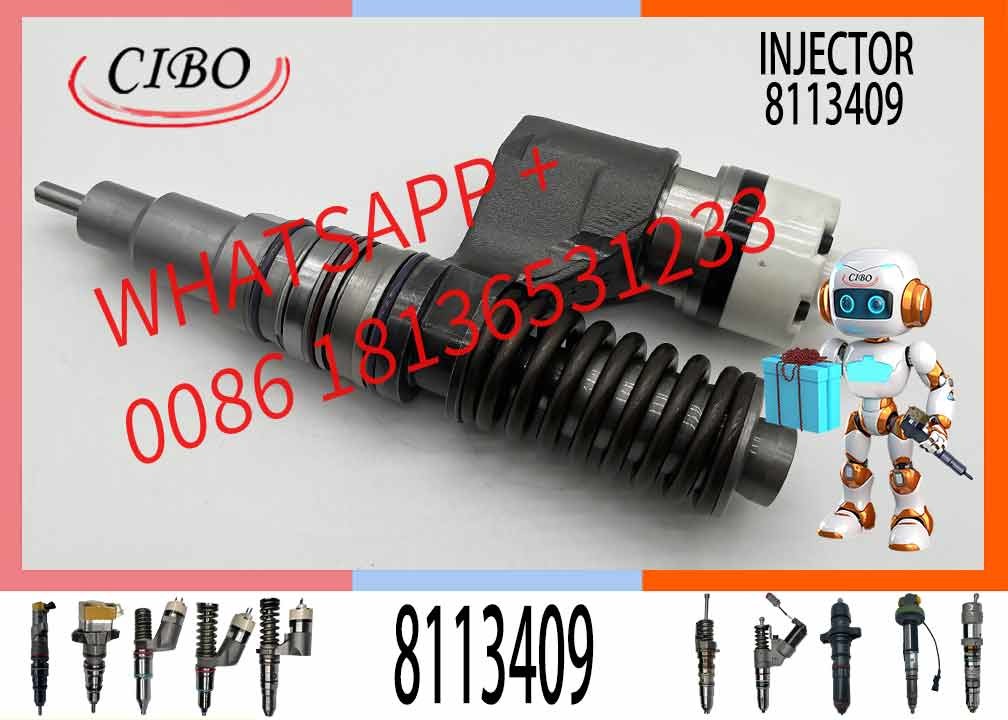 8113409 3155040 BEBE4B12001 8119409 8113177 8112556 1677154 BEBE4B12004 Fuel Injector for Volvo Truck FH12 FM12 EC290 D12C