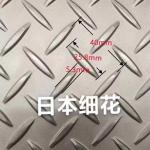 SUS304 SUS316L Stainless Steel Diamond Checkered Sheet Non Slip Embossed Plate 3