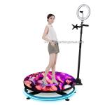 Live Show 360 Degree Rotation Selfie Photo Booth Stand For Wedding Party