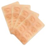 3D Silicone Eyebrow Permanent Makeup Practice Skin for eyebrows and eyelashes