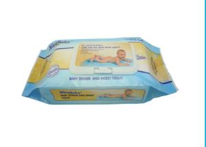 Wholesale 50gsm Alcohol Free Baby Wipes / Fragrance Free Wet Wipes from china suppliers