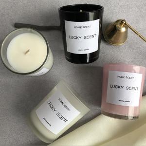 Wholesale Customized Fragrance Unique Jar Candles Glass Candle Jars 6 * 6.5cm Candle Size from china suppliers