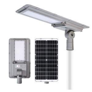 Wholesale Smart Aluminum Alloy 100w LED Solar Street Light Outdoor High Lumen With Battery from china suppliers