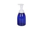 Dark Blue PET Foam Hair Care Bottle Pump Bottle 350ml For Skincare Packaging