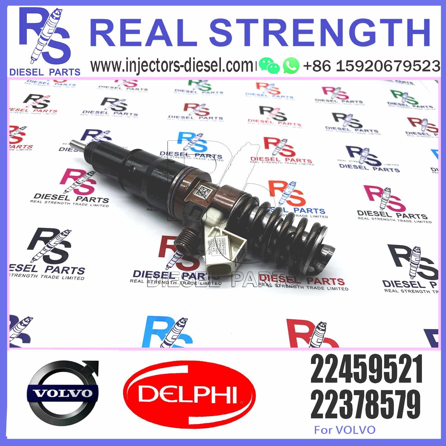 common rail Diesel Fuel Injector 22459521 For V-O-L-V HDE11 HDE13 EXT SCR Common rail injector BEBE1R17001