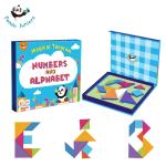 Travel EVA Games Preschool Educational Toys Geometric Cognition Tangram Puzzles