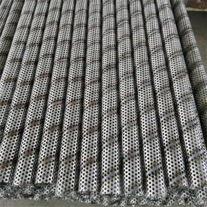 Wholesale 304 SS Corrugated Melt Stainless Steel Filter Element Welded Perforated Center Tube from china suppliers