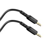 3.5mm Male To Male Stereo Aux Cord 3ft 1m Tangle Free Compatible With Headphone