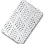 Non Slip 304 Stainless Steel Embossed Sheet Checkered Plate Metal 600mm