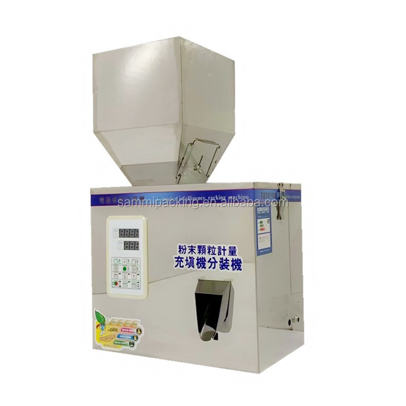 100g granules tea leaves potato chips powder spiral weighing machine packing filling machine