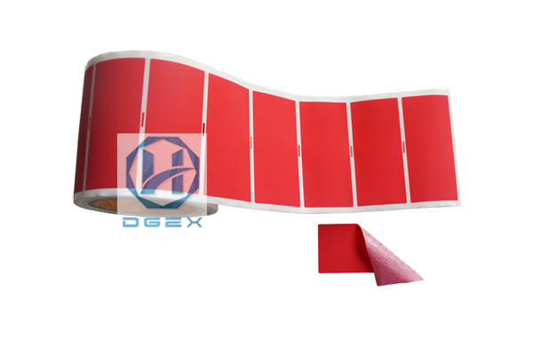 Heat sensitive customizable PVC material printable tamper evident shrink bands with logo