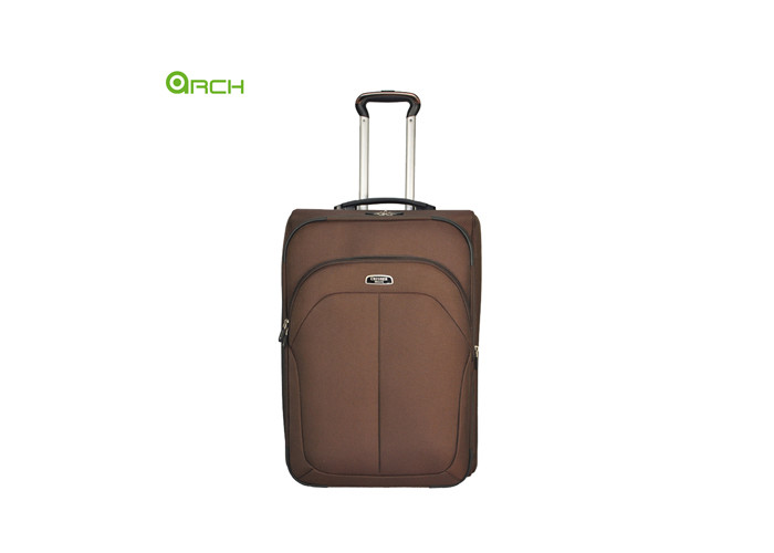 Skate Wheels 1200D Polyester Luggage With EVA Side